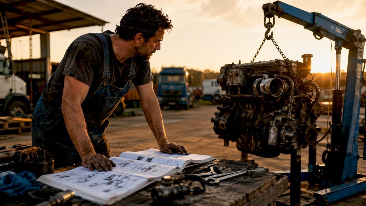 How to Find Compatible Used Diesel Engines for Trucks