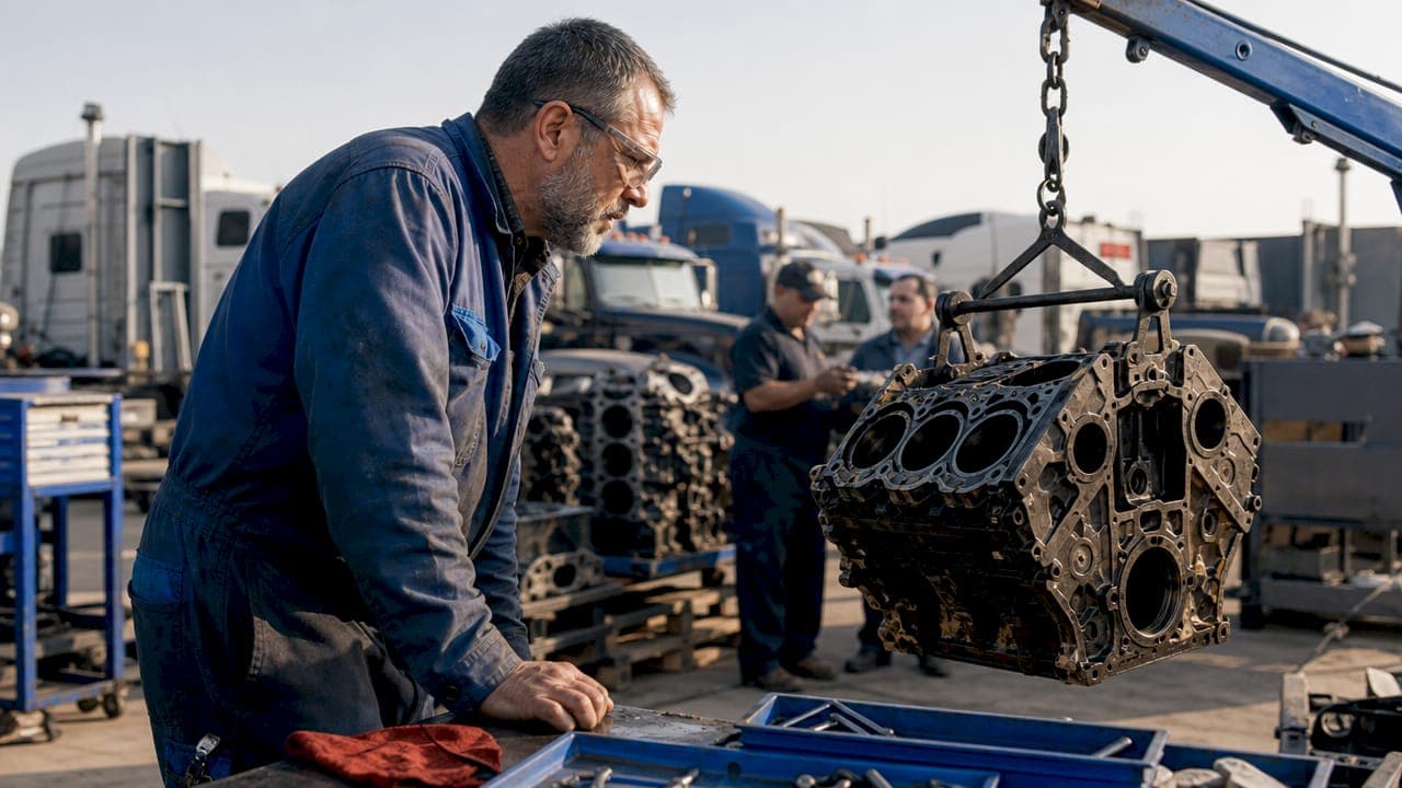 How to Replace a Semi Truck Engine Quickly in 2026