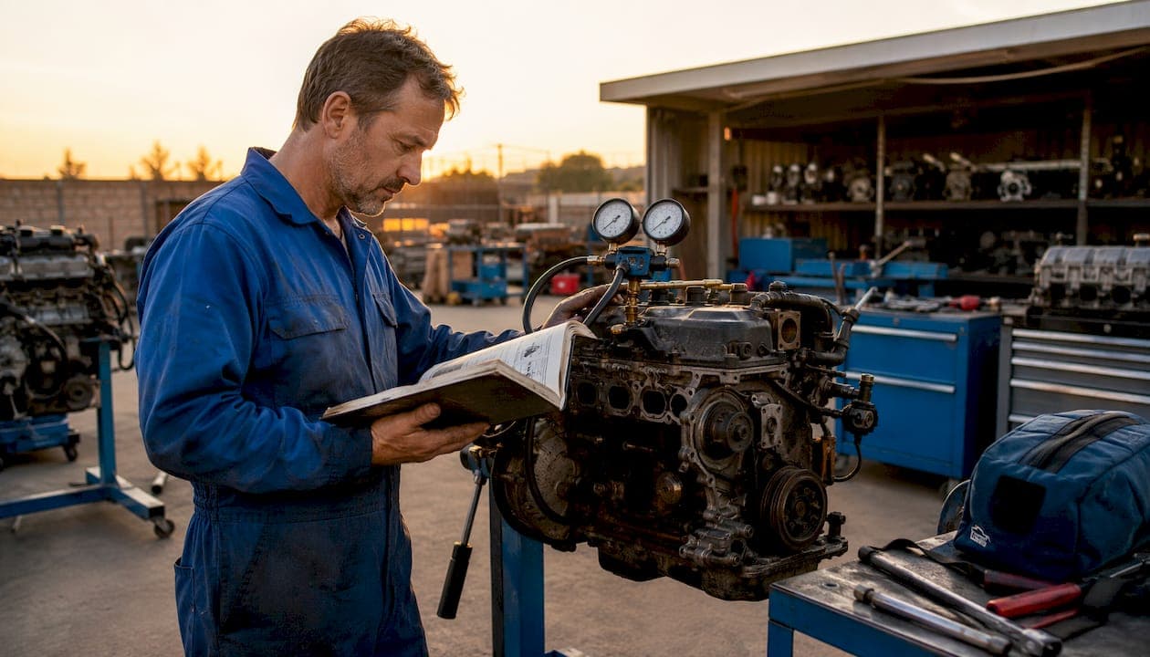 What Does an Engine Run Test Verify for Mechanics?