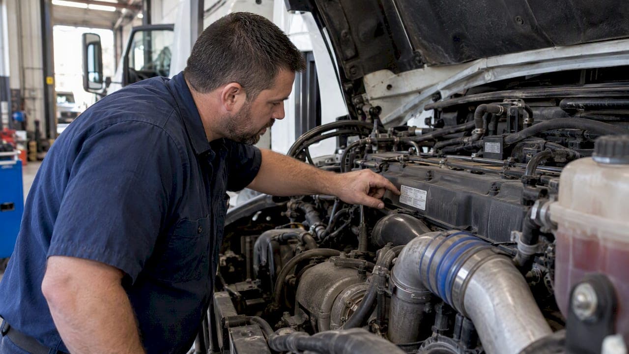 Find a Heavy Duty Truck Engine by VIN, Then Check the VECI Label
